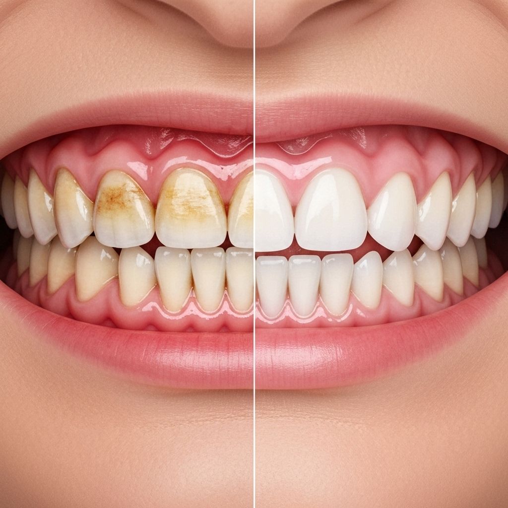 Oral health benefits: Professional cleaning results, improved gum health, plaque removal, and fresher breath with TeniGlow sonic technology